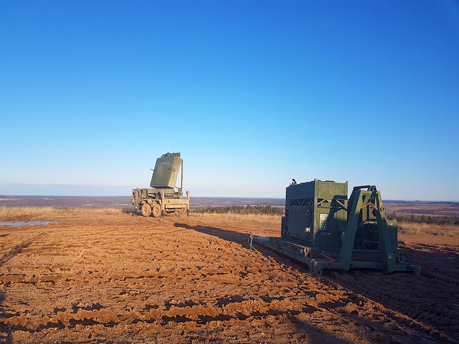 Locked on: New radar gives artillery weapon location and air surveillance