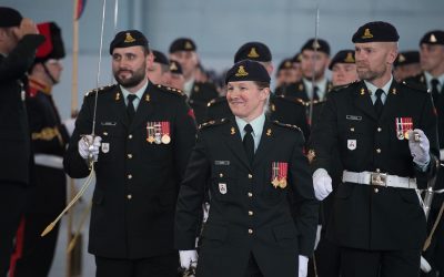 LCol Kathy Haire first woman commandant of The Royal Regiment of Canadian Artillery School