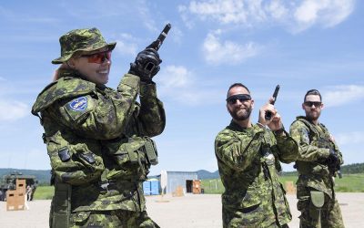 A video game champion tests reality at Valcartier