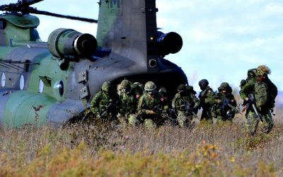 Rapid deployment of indirect fire: Reserve artillery unit incorporates mortars and air mobile tactics on major exercise