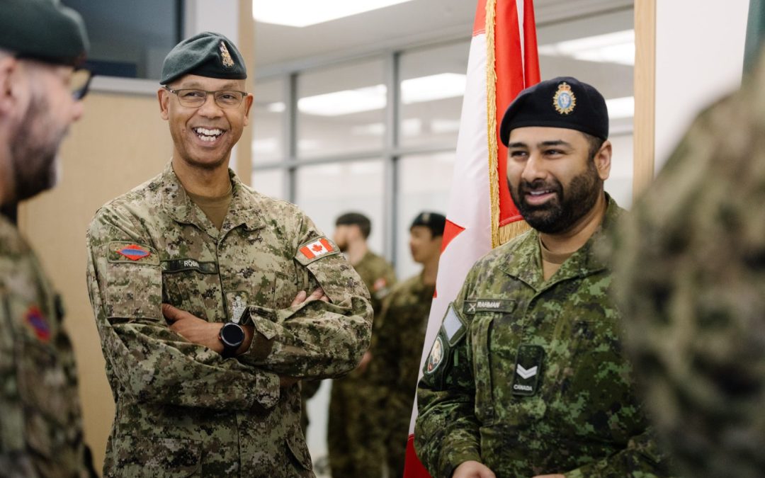 Hot take with the Army Sergeant Major